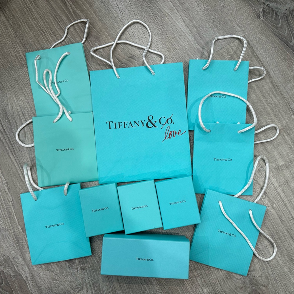 Tiffany & Co. Blue Gift Bags Collection
